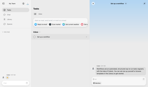 Cobot
			     ux ui design