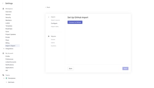 Linear
			      ux ui design
