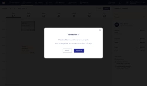 Mangomint screen example