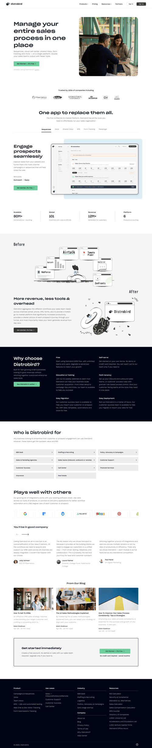Distrobird
			       ux ui design