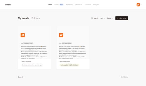 Flodesk
			      ux ui design
