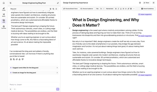 Jasper
			    ux ui design