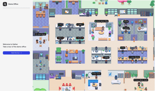 Gather screen example