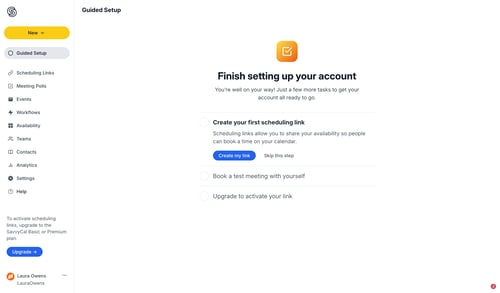 SavvyCal
			       ux ui design
