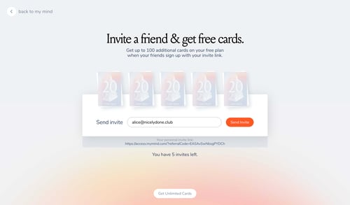 Mymind
			     ux ui design