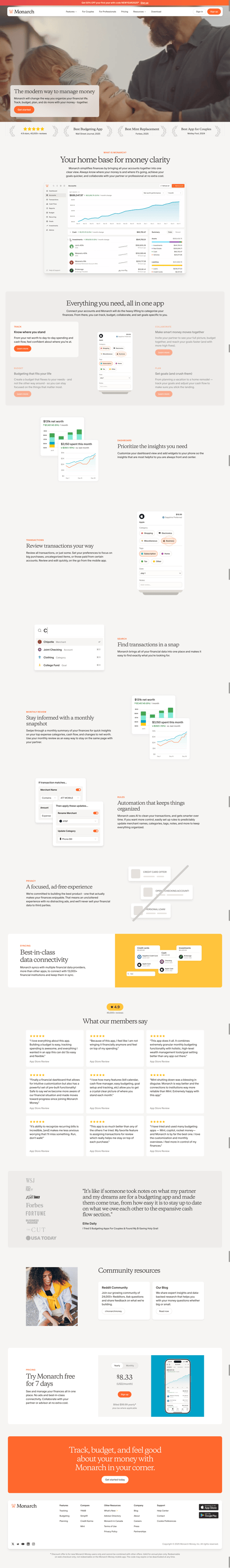 Monarch
			    ux ui design