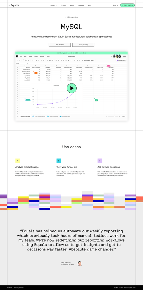 Equals
			  ux ui design
