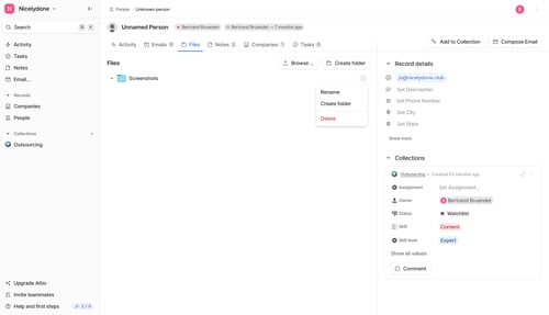 Attio
			        ux ui design