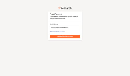 Monarch
			         ux ui design