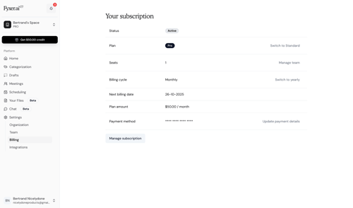 Fyxer screen example