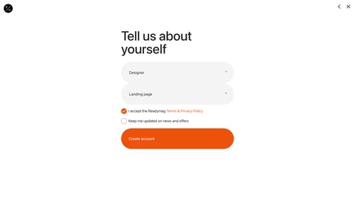Readymag
			        ux ui design