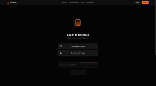 Basehub
			            ux ui design