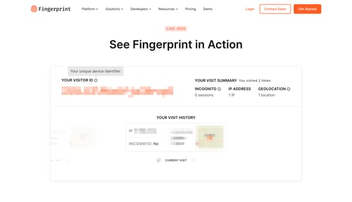 Fingerprint
			  ux ui design