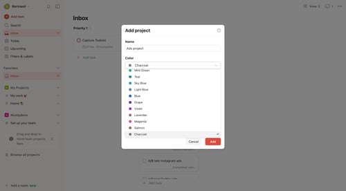 Todoist
			          ux ui design