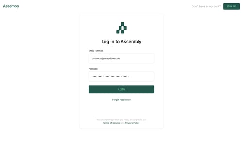 Assembly
			          ux ui design