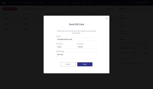 Mangomint screen example