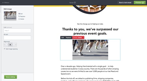 Campaign monitor
				create page example