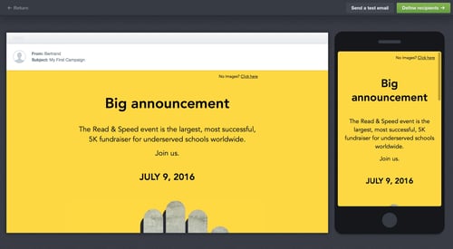 Campaign monitor
				create page example