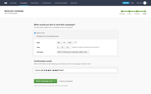 Campaign monitor
				create page example