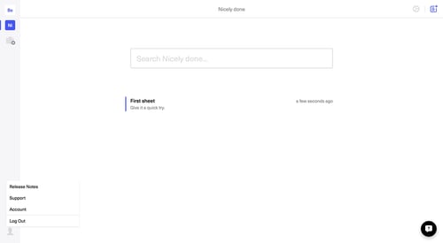 Canvas
				list page example