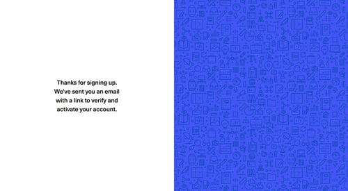 Canvas
				signup page example