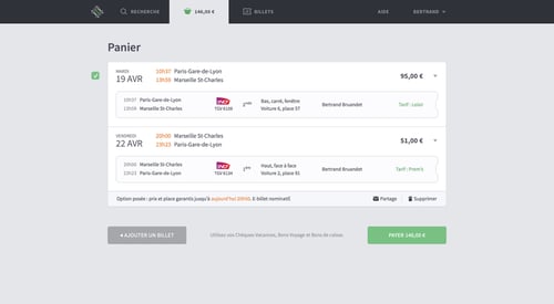 Captain Train
				checkout page example
