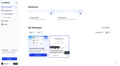 Arcade
			          ux ui design