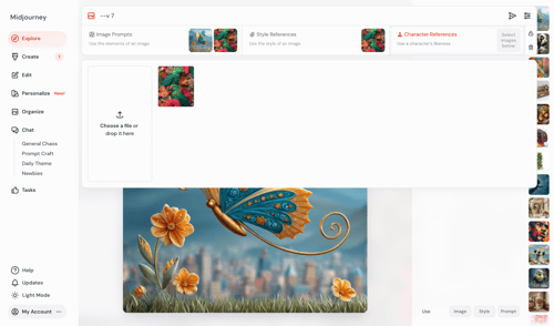 Midjourney
			         ux ui design