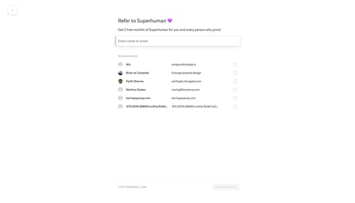 Superhuman
			  ux ui design