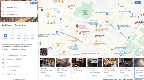 Google maps
				dropdown & other states page example