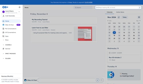 Otter
			            ux ui design