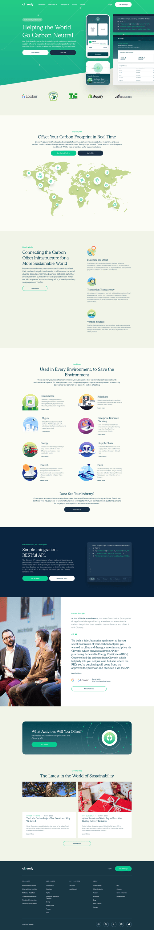 Cloverly
				 page example