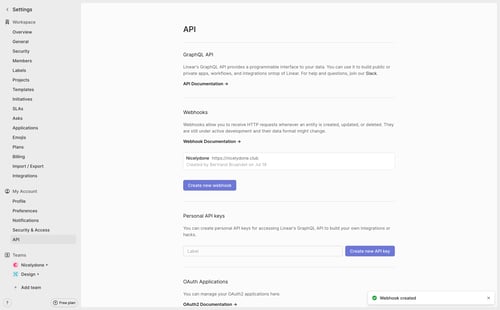 Linear
			             ux ui design