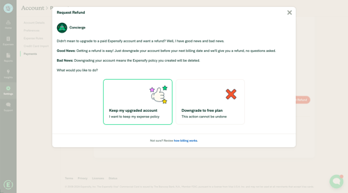 Expensify
			       ux ui design