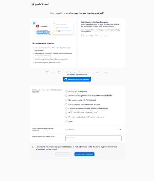 Productboard
			      ux ui design