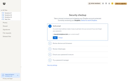Dropbox
			         ux ui design