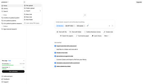 Anara screen example