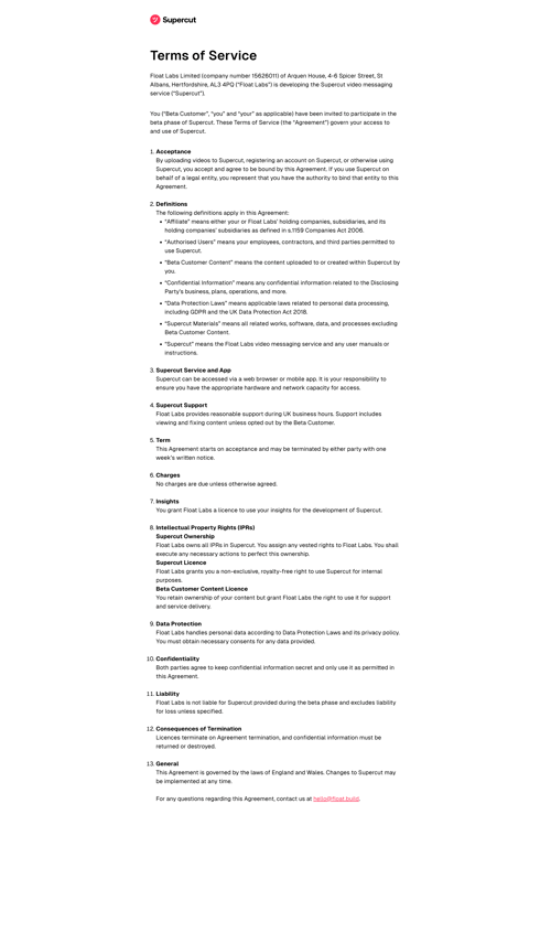 Supercut
			 ux ui design