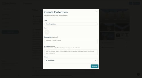 Perplexity
				create page example