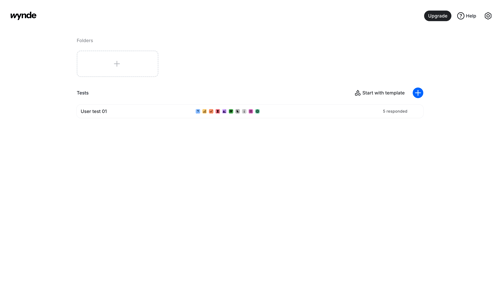 Wynde
			  ux ui design