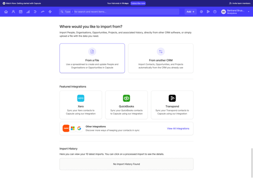 Capsule
			    ux ui design