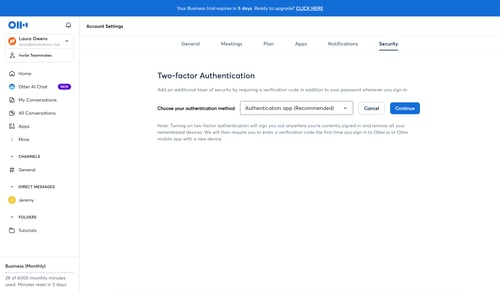 Otter
			             ux ui design