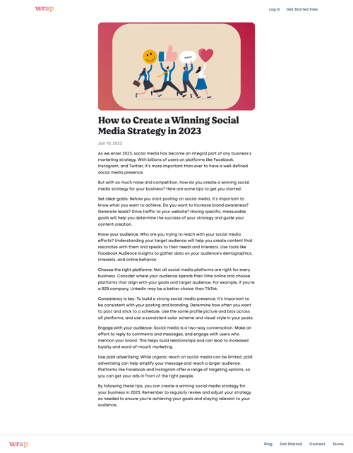 Wrap
			      ux ui design