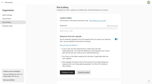 Typeform
			      ux ui design