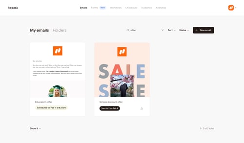 Flodesk
			             ux ui design