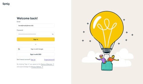 Sprig
			           ux ui design