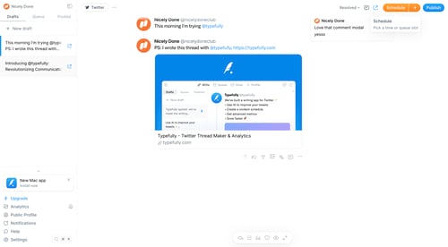 Typefully
			      ux ui design