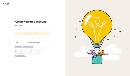 Sprig
			            ux ui design