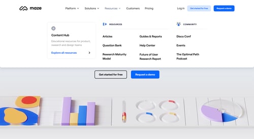 Maze
			 ux ui design