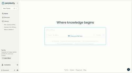 Perplexity
			                    ux ui design